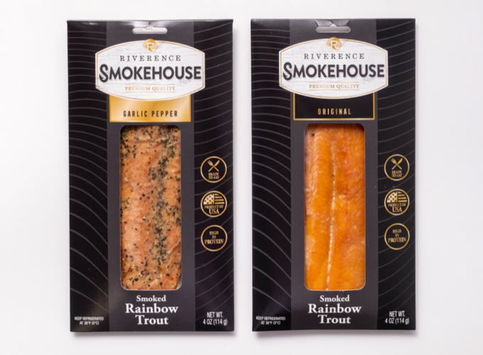 Hot-Smoked Trout