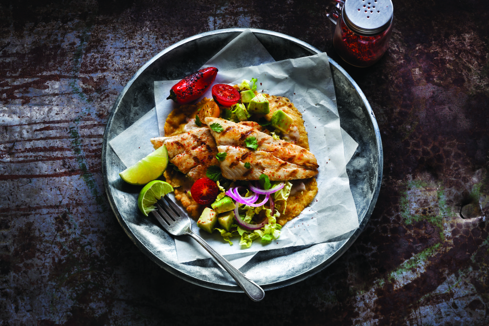 *NEW & IMPROVED* Rainbow Trout Fish Tacos with Avocado Salsa & Pickled Red Onions